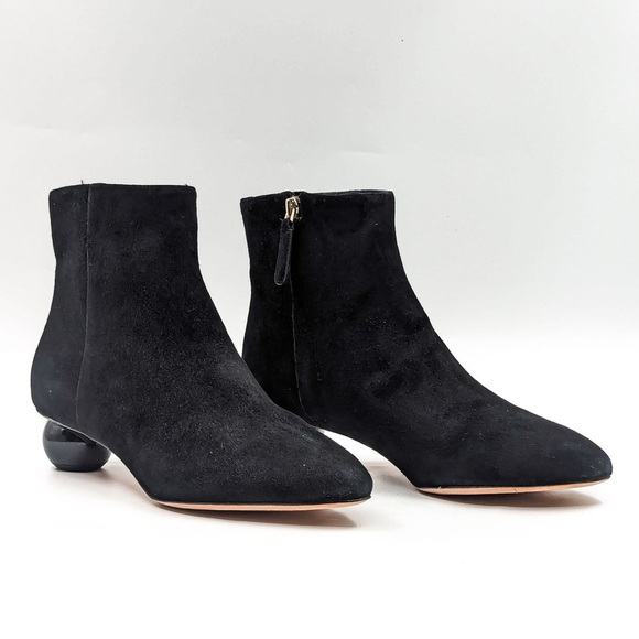 Kate Spade New York Sydney Pointed Toe Dress Booties Black, Size 5.5 New in Box - Picture 1 of 16